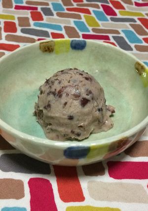 超簡単☆すっごく濃厚！小倉アイス♪♪♪-レシピのメイン写真