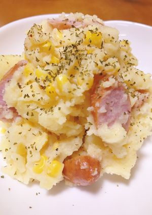 ウィンナー入り簡単ポテトサラダ-レシピのメイン写真