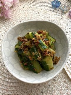 ちょこっとひと手間~きゅうりの中華風和え-レシピのメイン写真