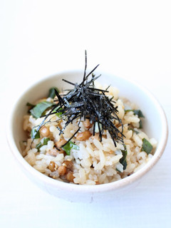 とっても美味しい【納豆ご飯】炊き込みご飯-レシピのメイン写真