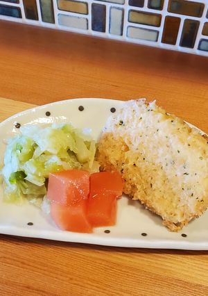 歯茎で押し潰せる白身魚のフライ（施設向）-レシピのメイン写真