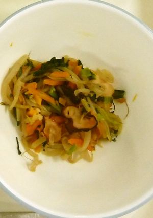 【学校給食】たことセロリのソテー-レシピのメイン写真