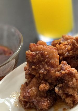 うま辛！ごま油香るピリ辛唐揚げのタレ！-レシピのメイン写真
