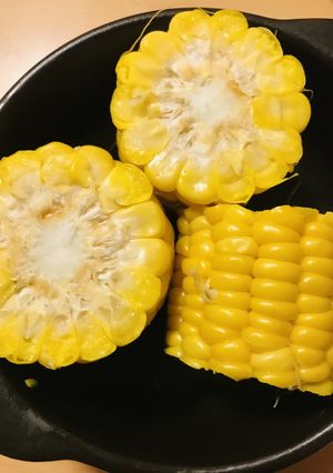 お湯から茹でる●トウモロコシ-レシピのメイン写真