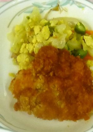 【学校給食】チキンカツ-レシピのメイン写真