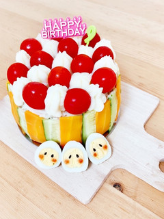 ミートローフケーキ(わんこ用)-レシピのメイン写真