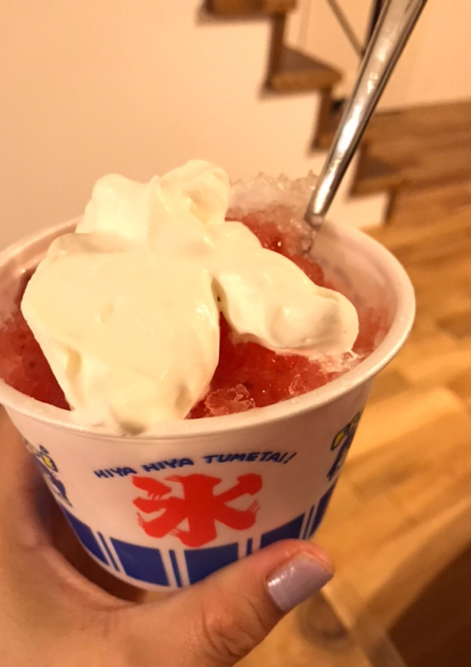 簡単カフェ気分　かき氷-レシピのメイン写真