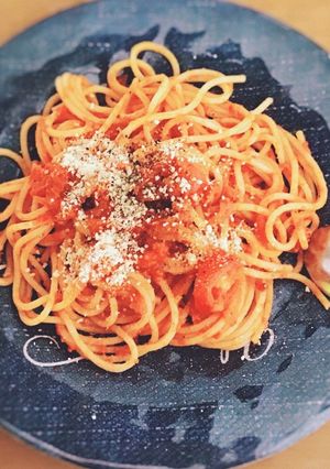 簡単に作れるトマトパスタ！-レシピのメイン写真