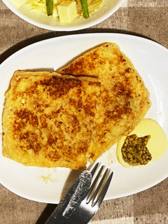 油揚げでパニーニ風-レシピのメイン写真