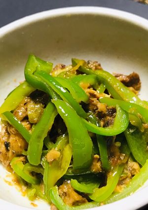 味付けこれだけ！無限ピーマンサバ味噌煮缶-レシピのメイン写真