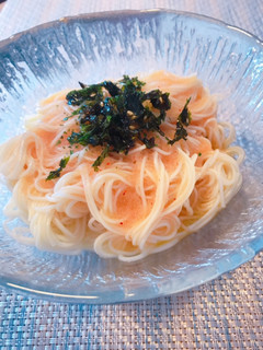 明太卵そうめん(冷麺)-レシピのメイン写真