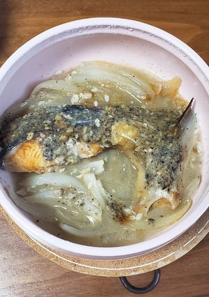鮭のゴマ味噌かけ-レシピのメイン写真
