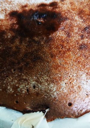簡単バスク風チョコチーズケーキ(メモ)-レシピのメイン写真