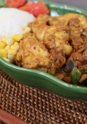 夏野菜のチキンカレー-レシピのメイン写真