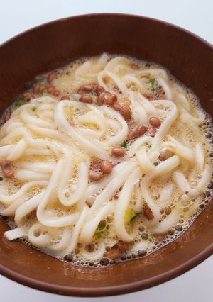 (冷・温)納豆うどん-レシピのメイン写真