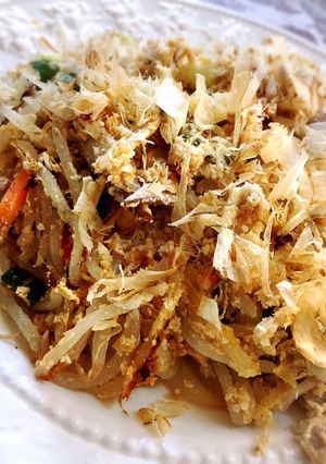 残った卯の花の煮物でお好み焼き風-レシピのメイン写真