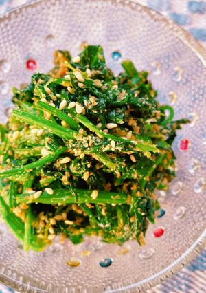 *ほうれん草の胡麻和え*-レシピのメイン写真