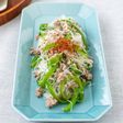 液体塩こうじでピーマンとひき肉の春雨炒め