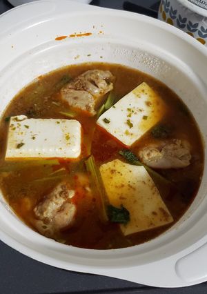 麻婆豆腐アレンジ　鶏肉入り-レシピのメイン写真