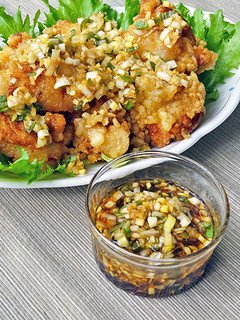【超簡単】ぽん酢で作る油淋鶏たれ-レシピのメイン写真