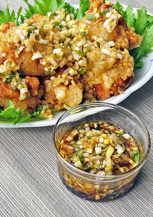 【超簡単】ぽん酢で作る油淋鶏たれ-レシピのメイン写真