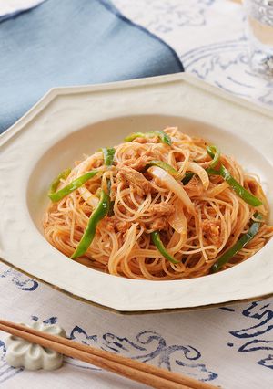 無添加野菜でレンチンビーフン-レシピのメイン写真