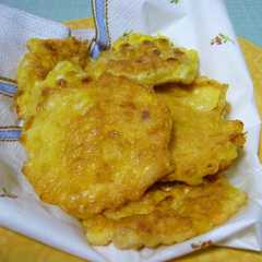 รูปของ とうもろこしの落とし焼き