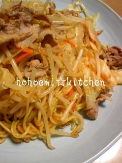 豚キムチ焼きそば-レシピのメイン写真