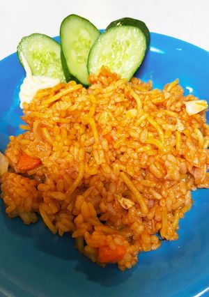 洋風そば飯-レシピのメイン写真