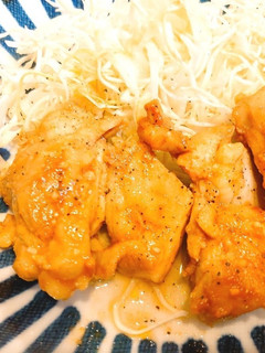 レンジで簡単☆なんちゃってチキンロコモコ-レシピのメイン写真