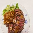 牛肉のスタミナ酢醤油漬け
