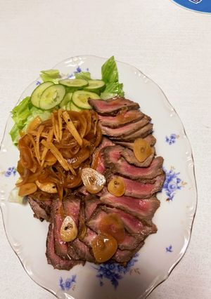 牛肉のスタミナ酢醤油漬け-レシピのメイン写真