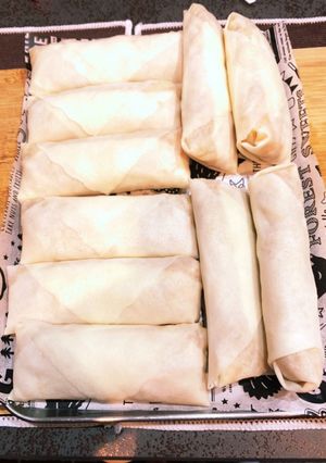 春巻きの巻き方-レシピのメイン写真