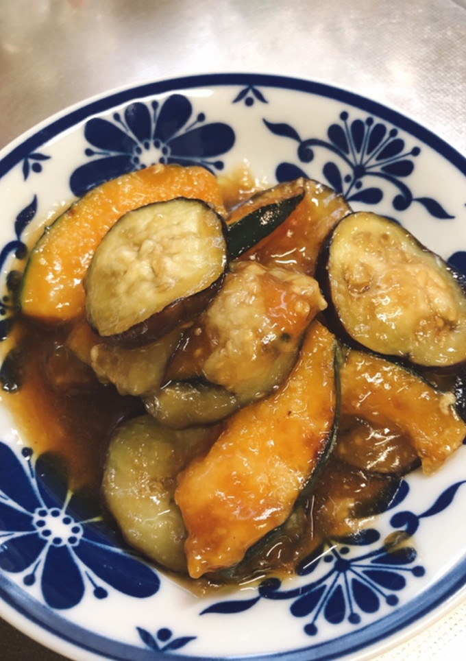 ナスとかぼちゃのトロトロ焼き-レシピのメイン写真