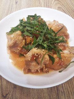 鶏と梅の照り煮-レシピのメイン写真