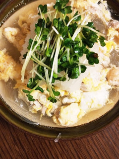 簡単☆美味しい☆かき卵おろし春雨スープ-レシピのメイン写真