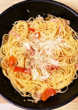 パスタを折っていれるver.-レシピのメイン写真