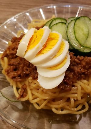 本格的ピリ辛！ジャージャー麺-レシピのメイン写真