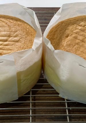 基本の共立てスポンジ生地(ジェノワーズ)-レシピのメイン写真