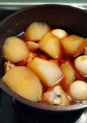 鶏と卵と大根-レシピのメイン写真