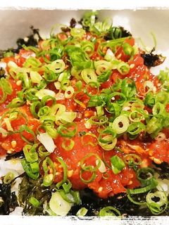 なんちゃって☆ねきとろユッケ丼-レシピのメイン写真