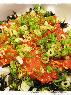 なんちゃって☆ねきとろユッケ丼-レシピのメイン写真