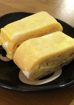 かんたん塩の卵焼き(時短バージョン)-レシピのメイン写真