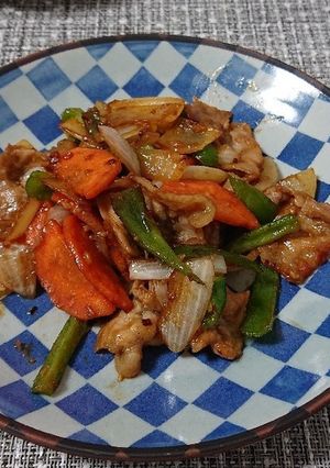 豚肉と野菜のにんにく味噌炒め-レシピのメイン写真