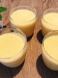 レンジでとろーり豆乳プリン-レシピのメイン写真