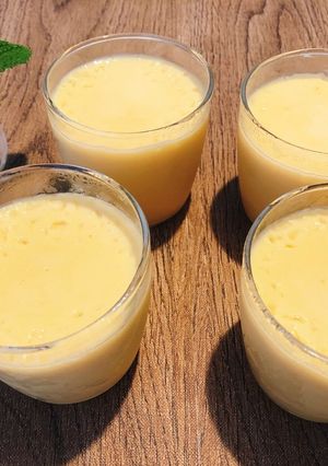 レンジでとろーり豆乳プリン-レシピのメイン写真
