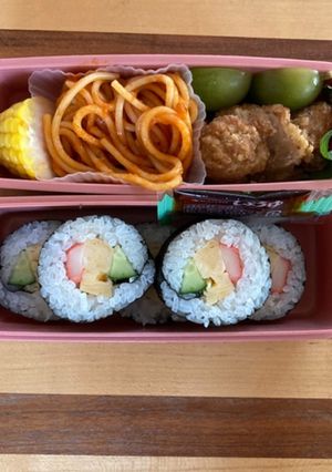 自分弁当~8月17日~-レシピのメイン写真