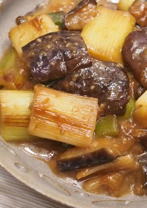 ナスと長ネギの味噌炒め・鉄火味噌-レシピのメイン写真