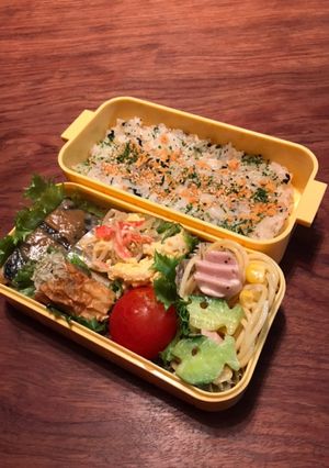 お弁当・・・127混ぜ込み鮭&ごま油-レシピのメイン写真