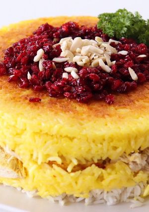 イラン♡ケーキのような鶏の炊き込みご飯-レシピのメイン写真